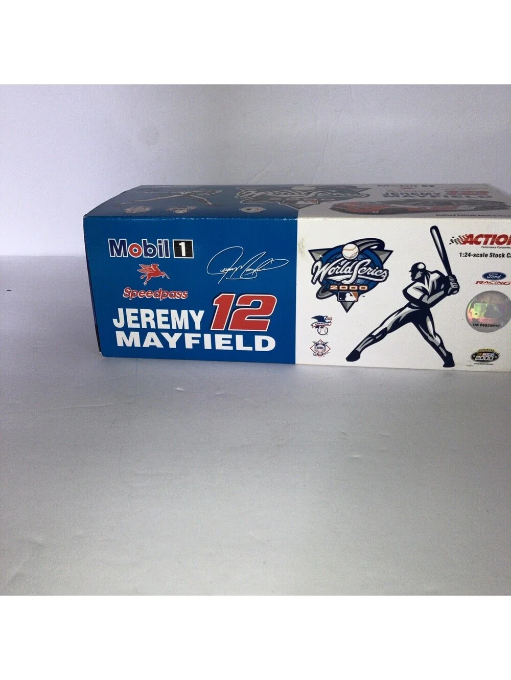 VTG 2000 Jeremy Mayfield Mobil 1 MLB World Series 1/24 Action NASCAR Diecast NEW